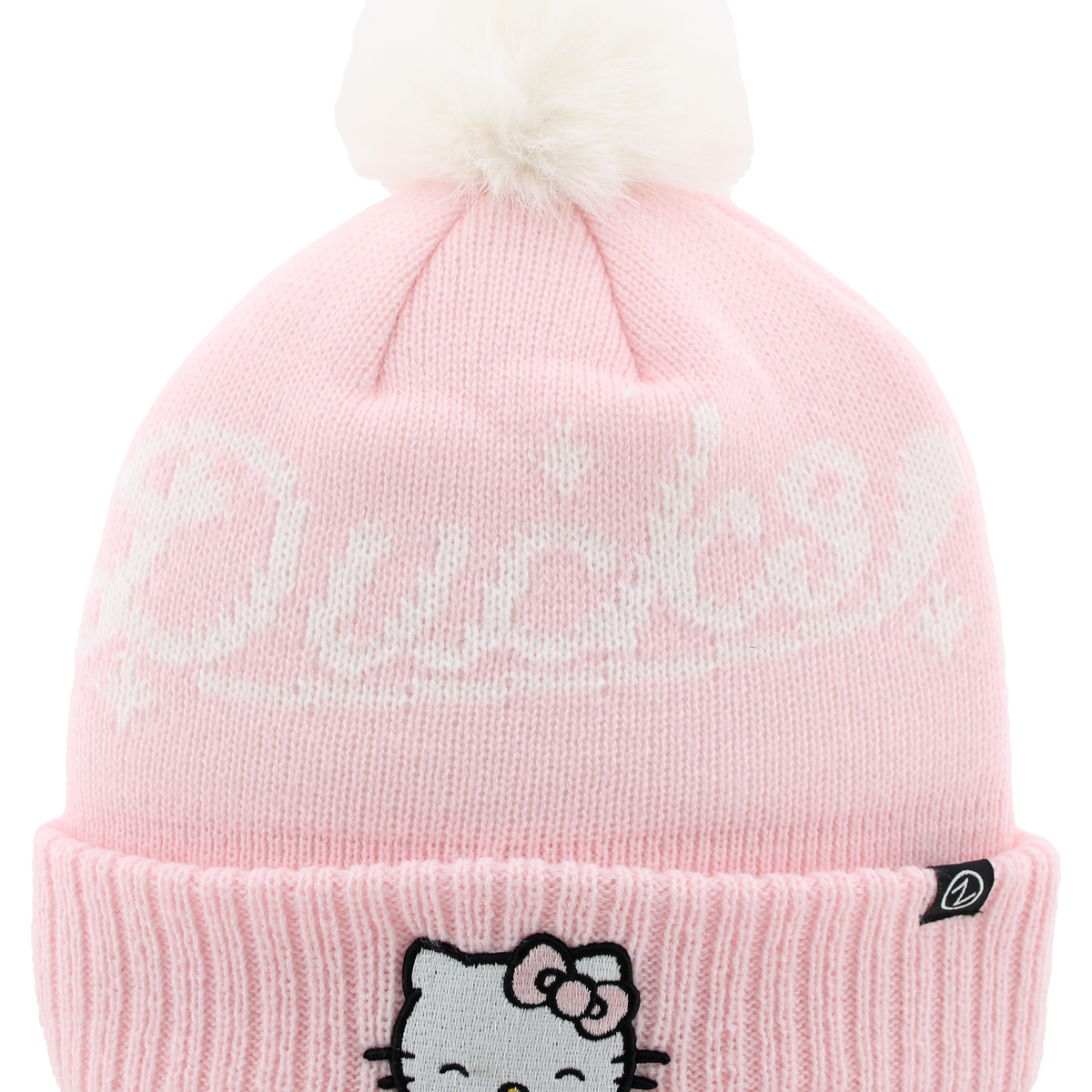 Hello Kitty  Plaid Punk Pom Beanie Hello Kitty beanie Multicolor | GCDS Official Website main image 2