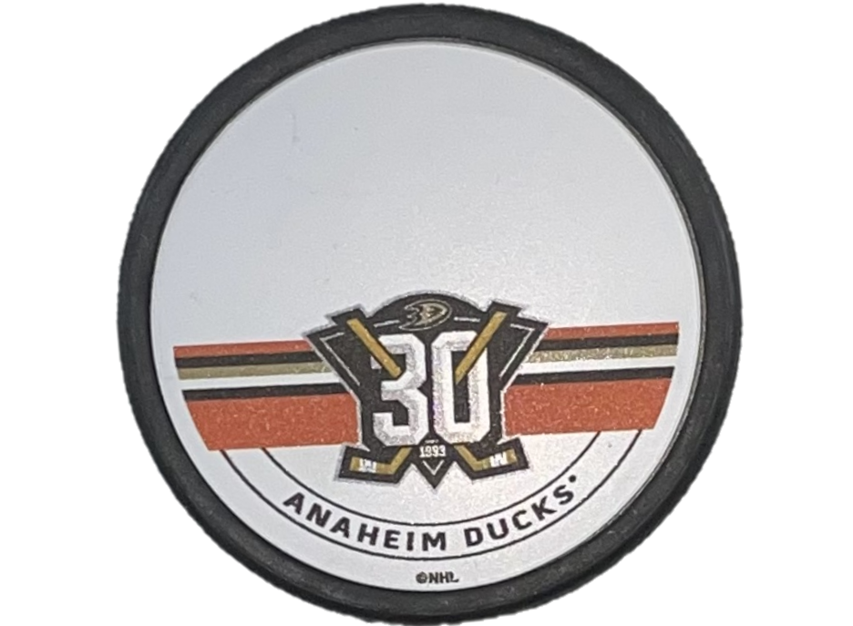 2023 Anaheim Ducks Team 30th Anniversary Season Logo Jersey Patch
