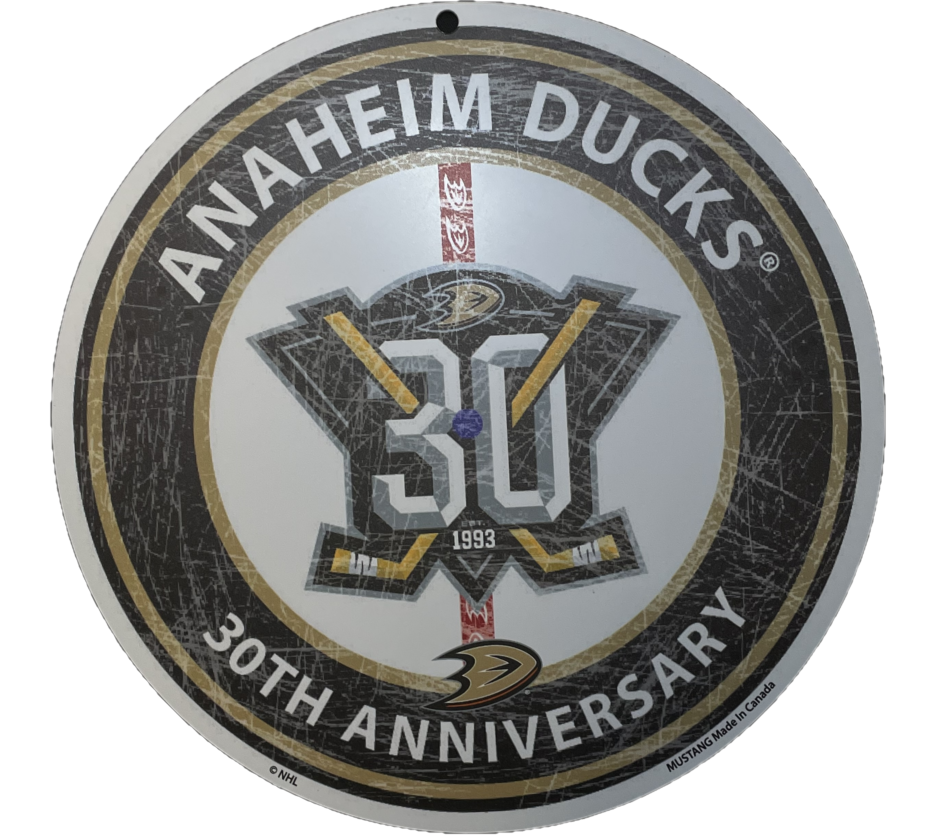 Anaheim Ducks 30th Anniversary Jersey Patch
