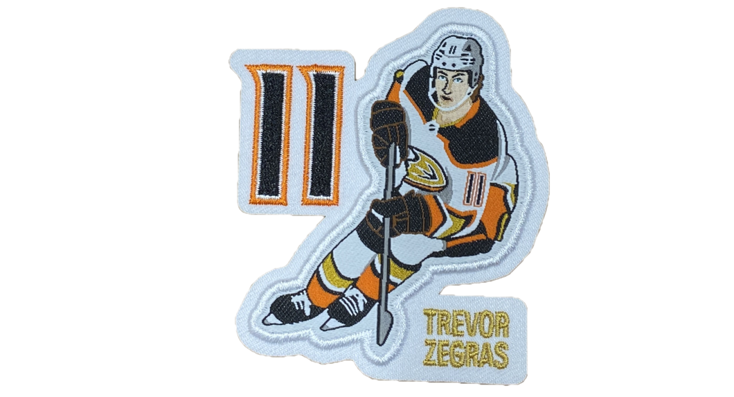 Zegras #11 Road Player Patch