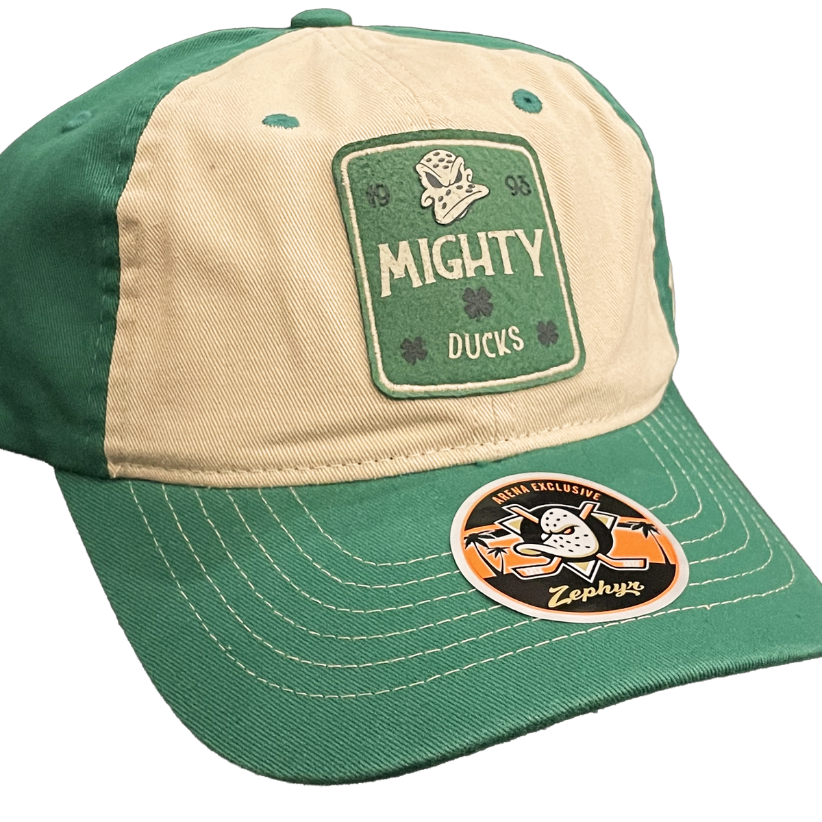 【希少】anytee Bootleg Aged Duck Cap オリーブ Mighty Ducks Clover Patch Cap – Anaheim Team Store