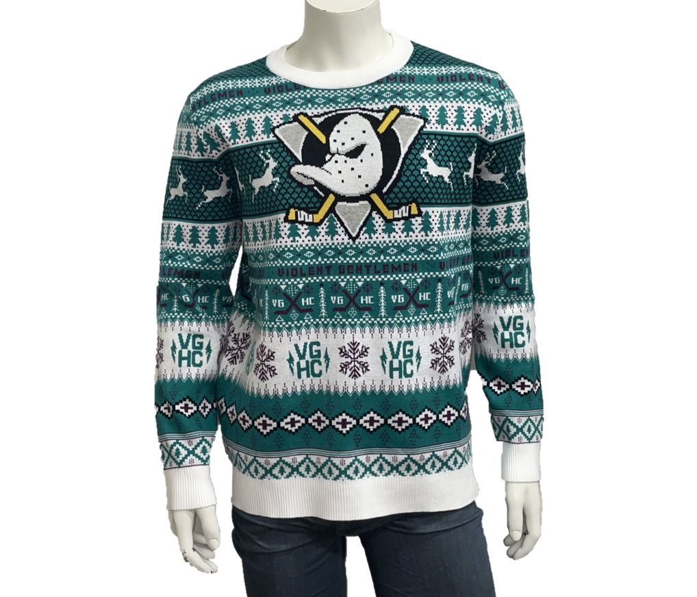 Mighty ducks 2025 ugly sweater