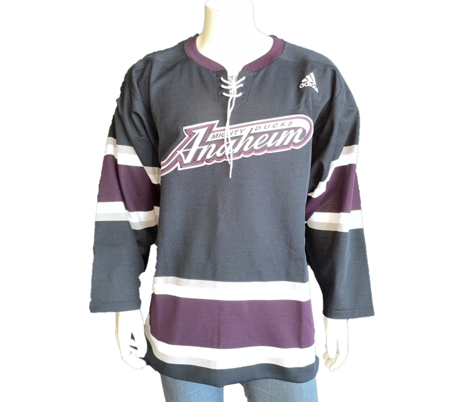 Anaheim Ducks adidas Team Classic Jersey - Purple
