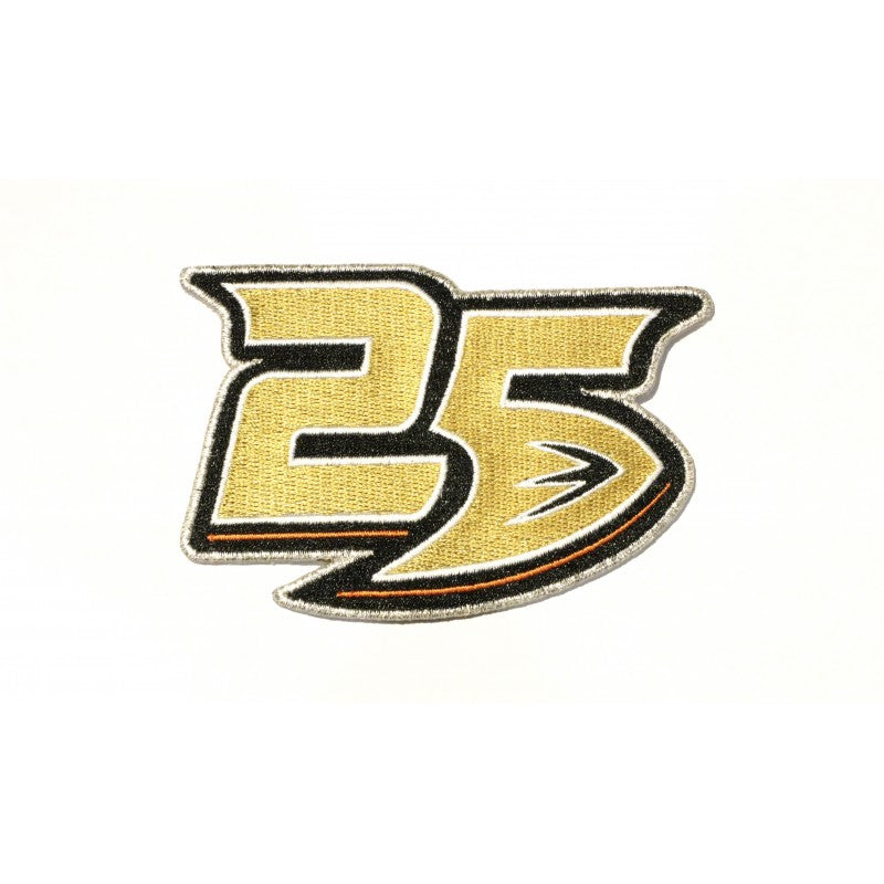 2018 Anaheim Ducks 25th Anniversary Collectible Patch - Iron ON 25