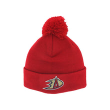 Load image into Gallery viewer, Ducks/Angels Logo Pom Beanie

