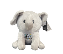 Load image into Gallery viewer, MD Teal Plush Elephant
