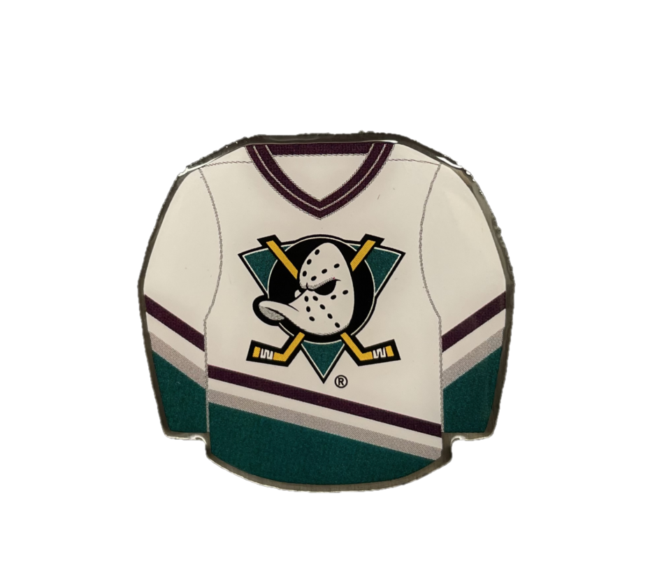 MD Teal White Jersey Pin