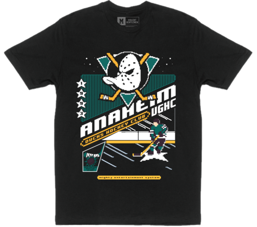 MD Teal MES Retro Rink Tee
