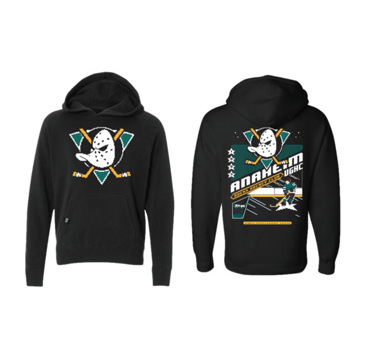 Youth MD Teal MES Retro Rink Pullover