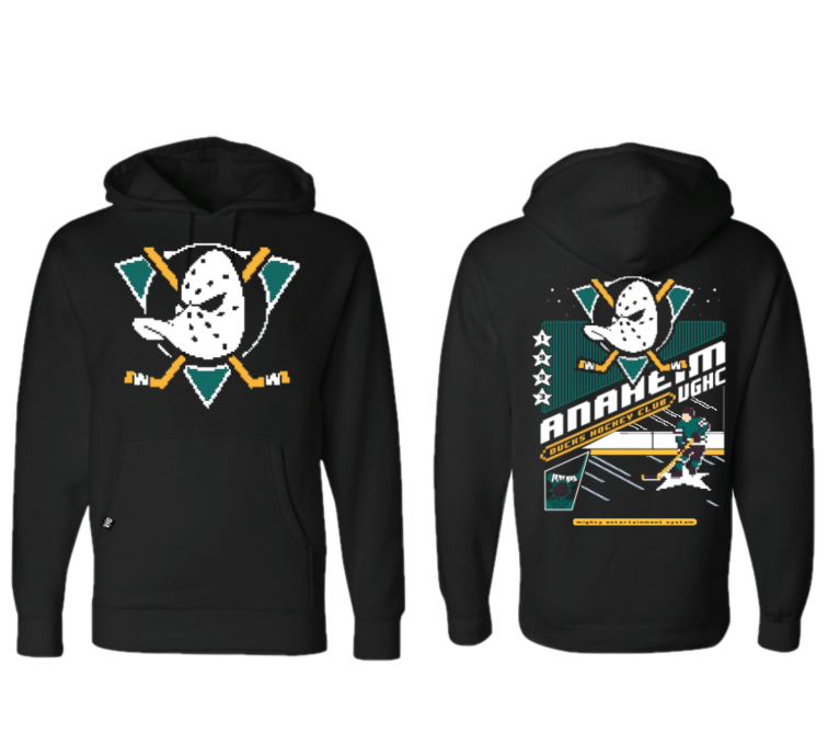 MD Teal MES Retro Rink Pullover