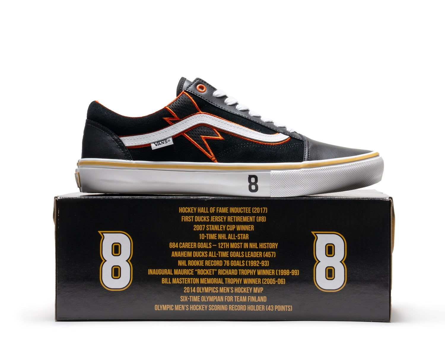 Teemu Selanne Old Skool Shoe – Anaheim Team Store