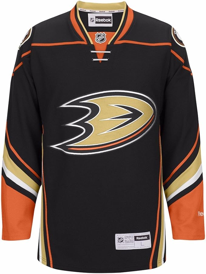 NHL ANAHEIM DUCKS 豪華刺繍 ゲームシャツ（Anaheim Team Store
