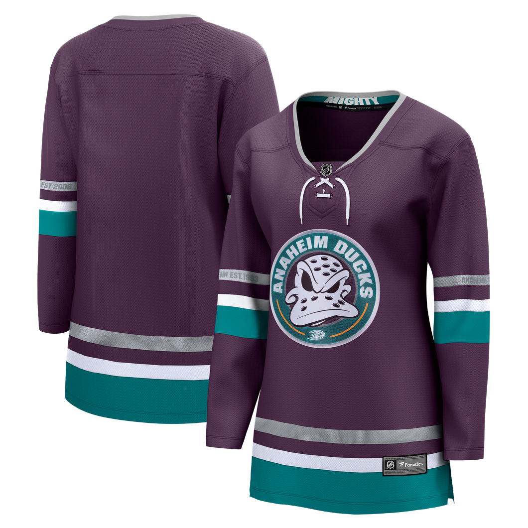 Mighty ducks top replica jersey