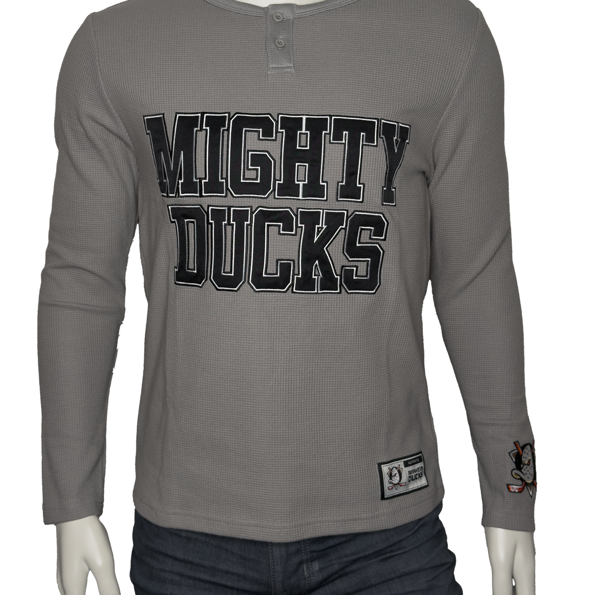 Mighty Ducks Thermal Henley Tee – Anaheim Team Store
