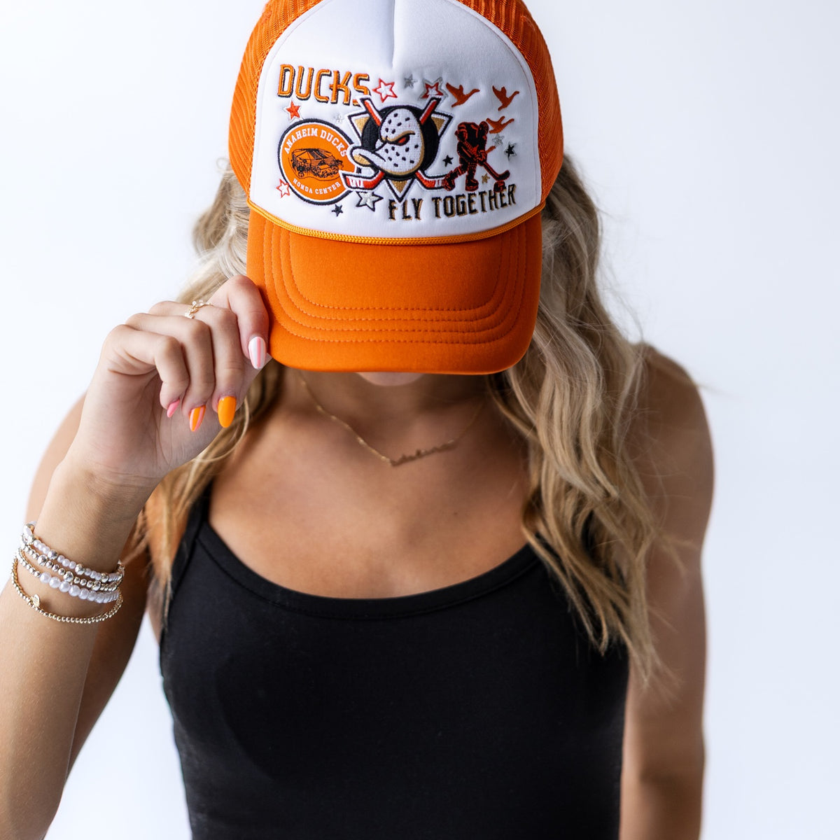 Layer Collage Trucker Cap – Anaheim Team Store