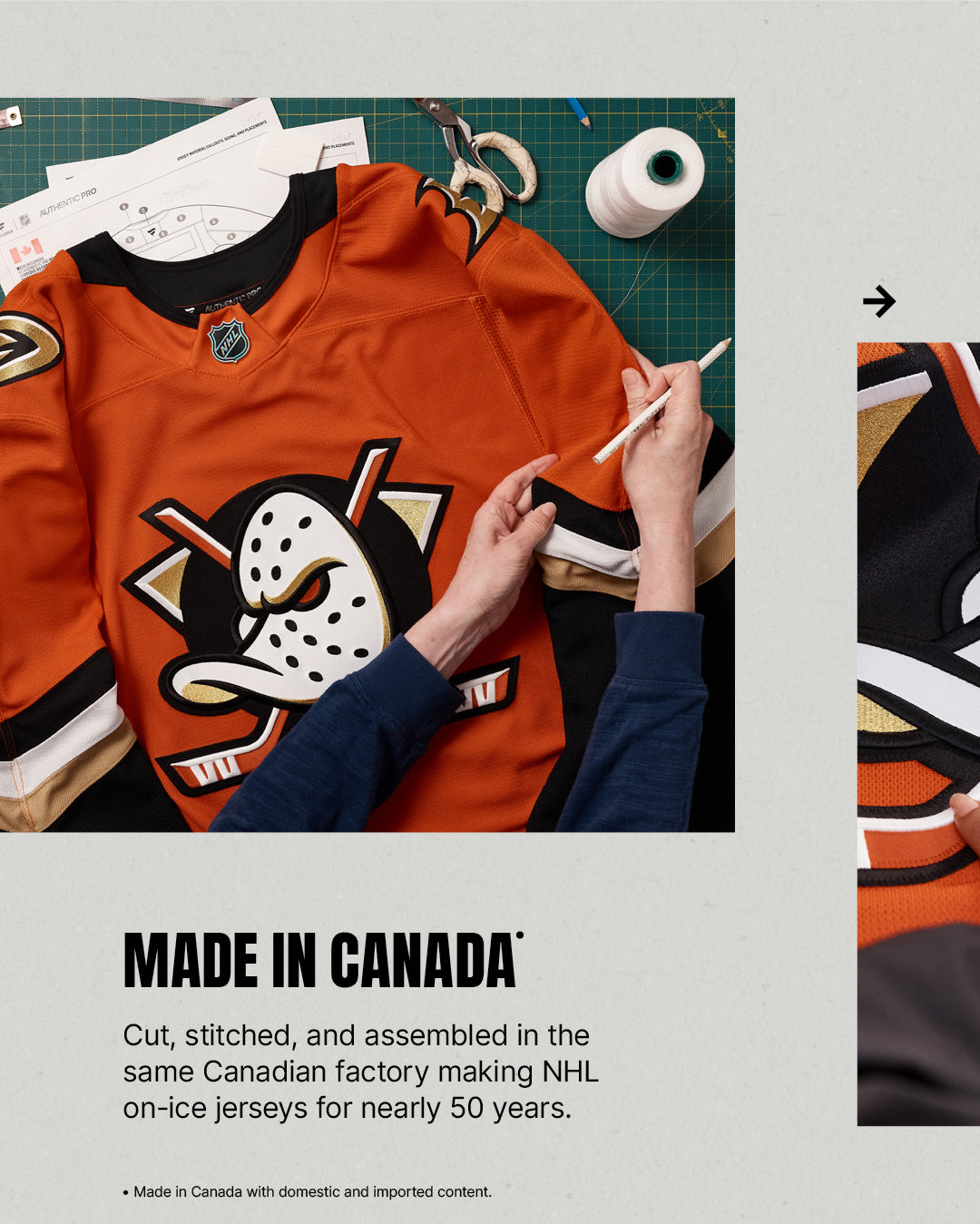 Anaheim ducks custom fashion jersey