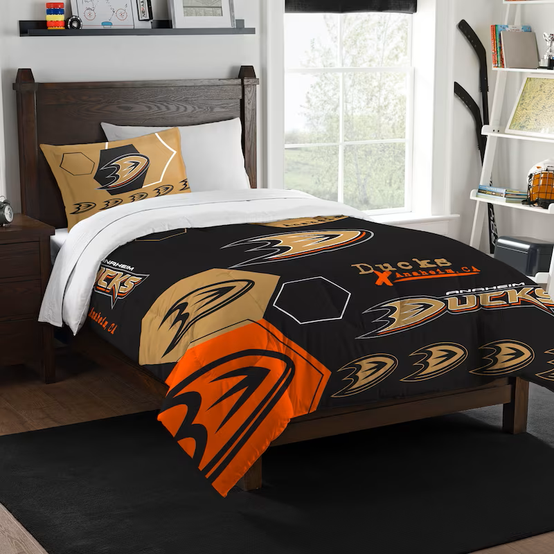 Anaheim Ducks Twin Bed Set