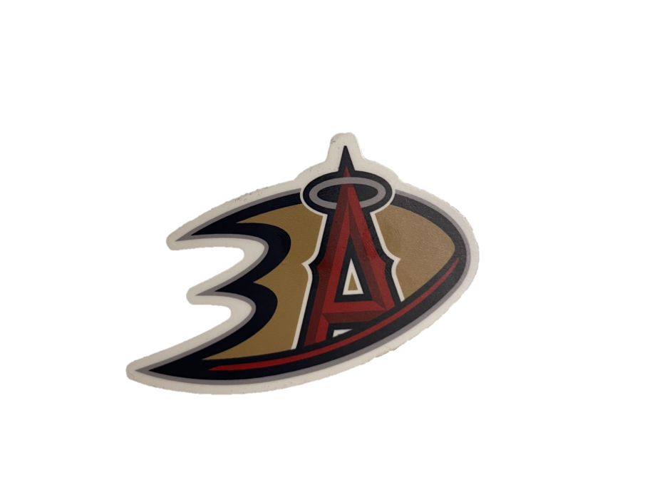 Ducks/Angels Logo Sticker